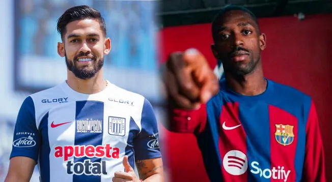 ¿Camisetas de Alianza Lima y Barcelona tienen el mismo diseño?