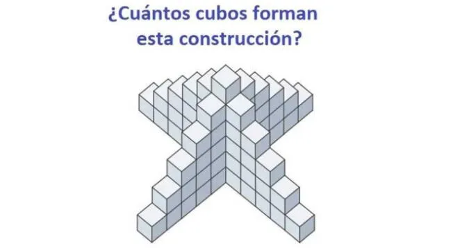 ¿Verás cuántos cubos hay? Solo pocos pudieron triunfar en 10 segundos.