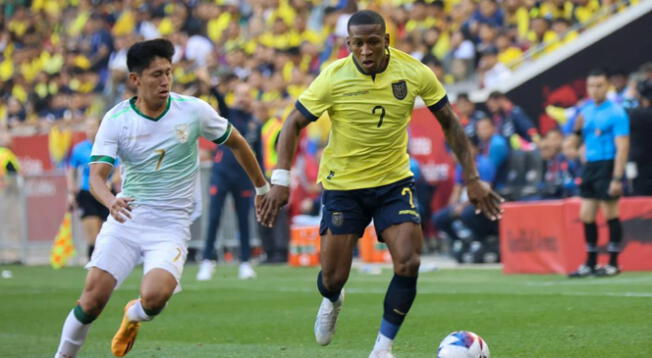 Ecuador derrotó a Bolivia por amistoso internacional Fecha FIFA