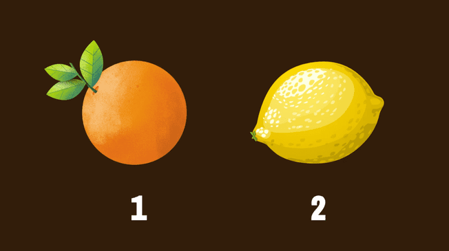 ¿Naranja o limón, cuál capta más tu atención? Tu elección dirá mucho de tu personalidad. ¿Naranja o limón, cuál capta más tu atención? Tu elección dirá mucho de tu personalidad.