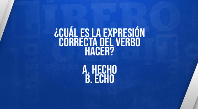 Descubre cuál es la forma correcta para referirse al verbo hacer, según la RAE.