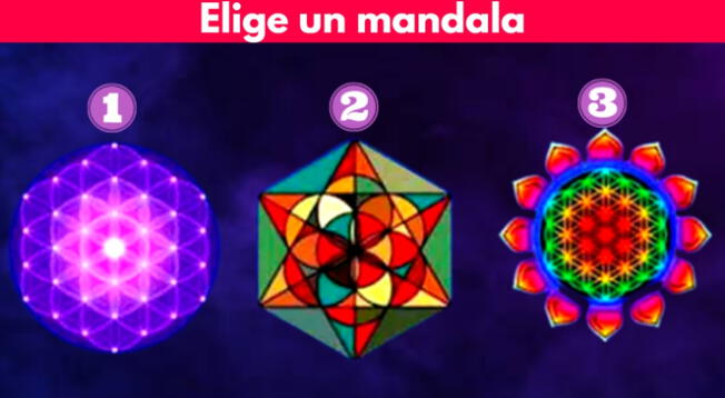 El test viral de los mandalas. Descubre el mensaje que trae para ti. El test viral de los mandalas. Descubre el mensaje que trae para ti.