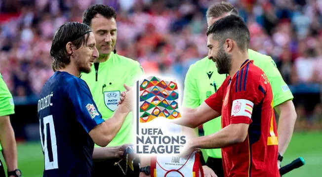 Croacia y España afrontaron la final de la UEFA Nations League