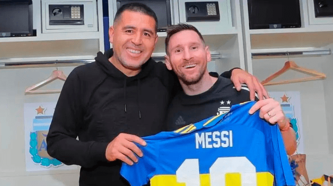Riquelme confirma la presencia de Messi en su despedida