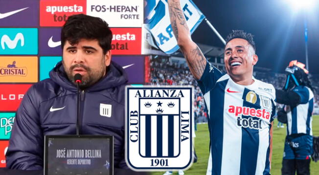 José Bellina habló sobre permanencia de Christian Cueva en Alianza Lima