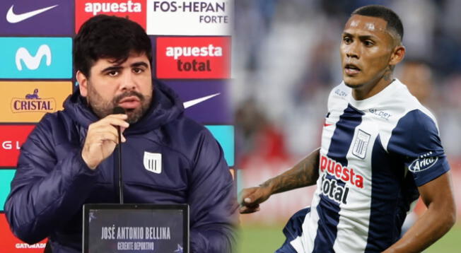 José Bellina se pronunció sobre el futuro de Bryan Reyna en Alianza Lima