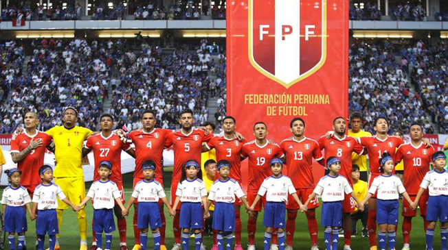 Perú fue goleado 4-1 ante Japón en Suita. Foto: FPF