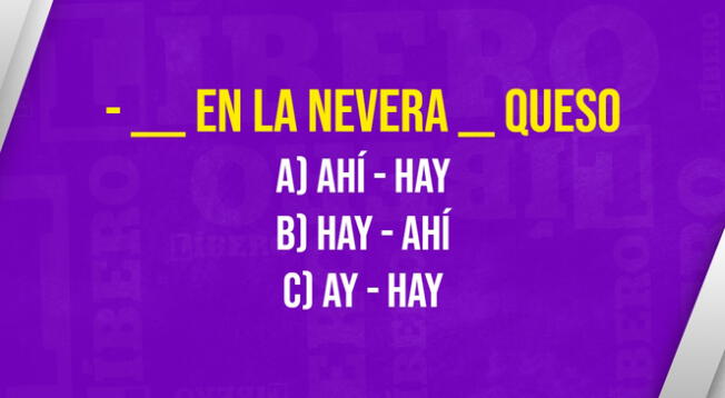 Realiza este curioso ejercicio, y descubre la respuesta correcta a través de lo que indica la RAE.