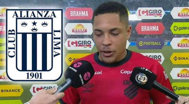 Vitor Roque habló del partido contra Alianza Lima