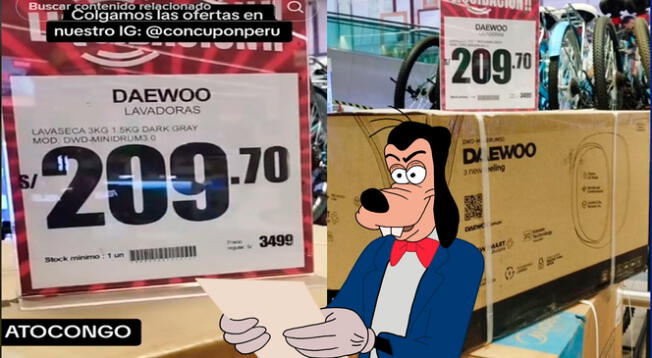 Miles quedaron en shock al ver el precio de esta lavadora y secadora Daewoo.