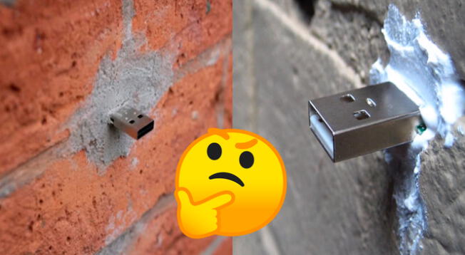 Conoce el motivo por el que no debes usar un USB incrustado en la pared.
