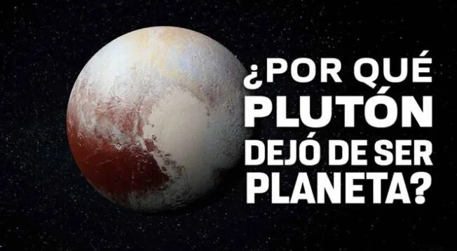 En esta nota podrás conocer por qué Plutón dejó de ser un planeta del Sistema Solar.