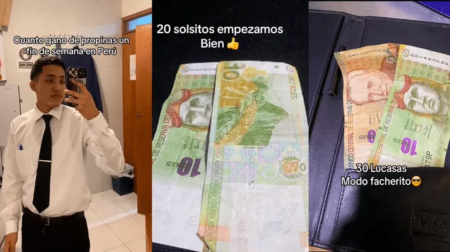 Joven se animó a revelar cuánto dinero puede llevarse a casa trabajando como mozo.