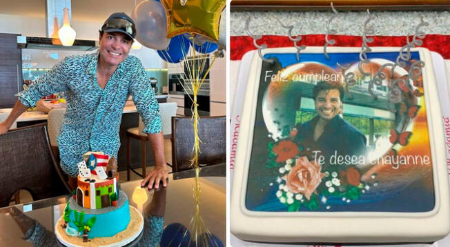 A través de sus redes sociales, Chayanne agradeció el cariño de sus seguidoras por su cumpleaños.