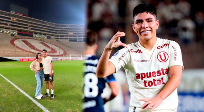 Cielo Berrios, novia de Piero Quispe, compartió un tierno post en su Instagram hacia el autor del gol en el Universitario de Deportes vs Gimnasia.