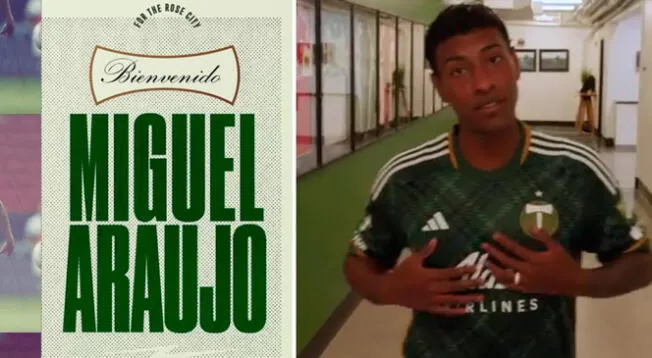 Miguel Araujo es nuevo jugador del Portland Timbers