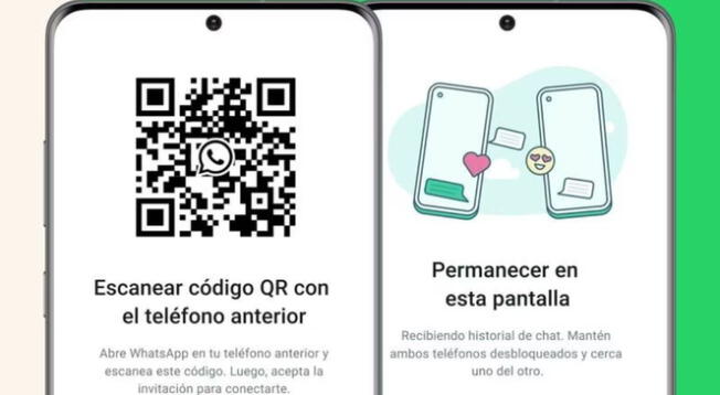 META anunció que se pondrá transferir información en WhatsApp con un código QR.