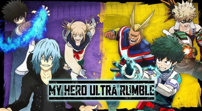 My Hero Ultra Rumble presenta nueva fórmula en la saga de videojuegos de la franquicia.