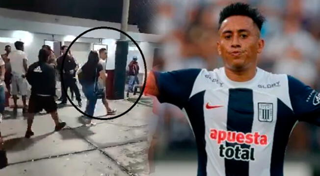 Se filtra nuevo video de Christian Cueva donde estaría peleando con hinchas de Alianza Lima