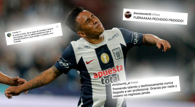 Hinchas invaden Instagram de Christian Cueva y exigen su salida inmediata de Alianza Lima