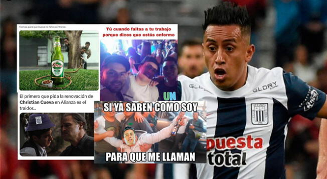 Christian Cueva no pudo escapar de los hilarantes memes en redes sociales.