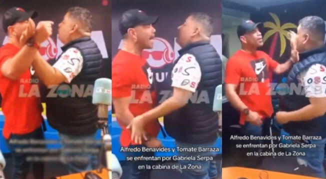 Los dos artistas protagonizaron un fuerte enfrentamiento que es viral en TikTok.