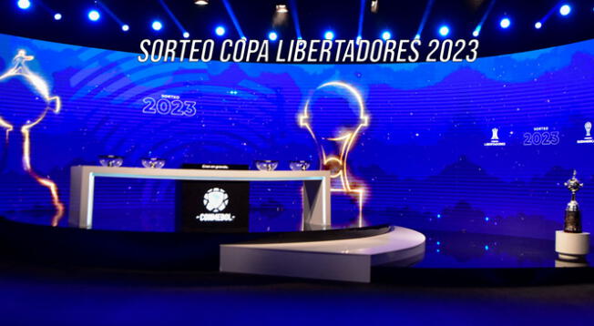 Sorteo de la Copa Libertadores.