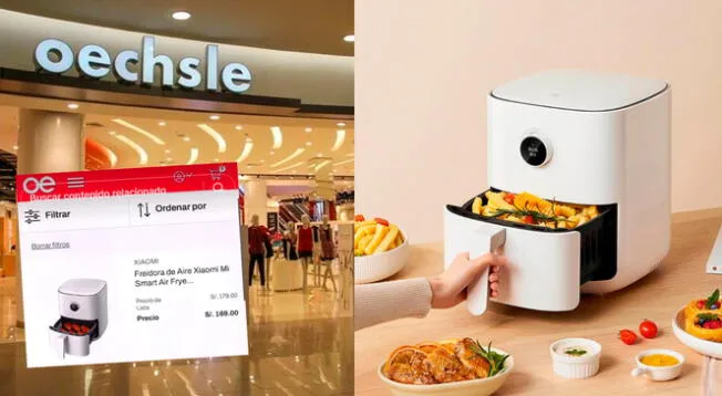 Compra una Xiaomi Mi Smart Air Fryer a solo 169 soles por tiempo limitado.