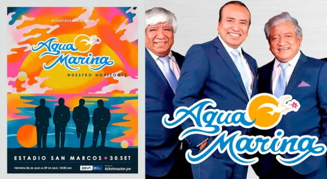 Conoce cómo comprar entradas para en concierto de Agua Marina por su 47 aniversario.