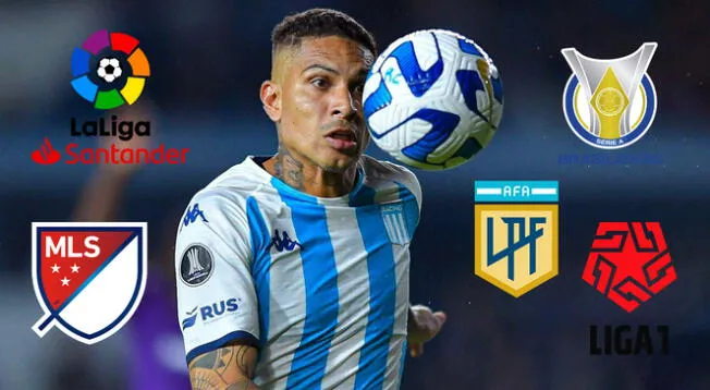 Conoce a qué ligas podría llegar Paolo Guerrero tras dejar Racing