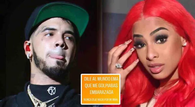 Yailin denunció que Anuel AA le pegaba cuando estaba embarazada.