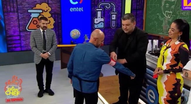 Mr. Peet es nuevamente sentenciado en 'El Gran Chef Famosos'.