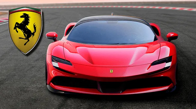 Se filtraron los bocetos del primer automóvil eléctrico de Ferrari.