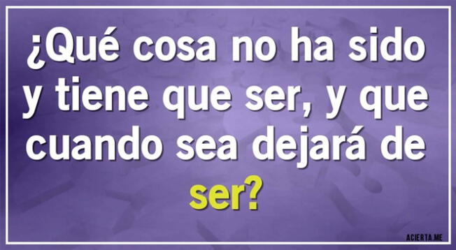 Demuestra que tienes una mente brillante resolviendo este acertijo.