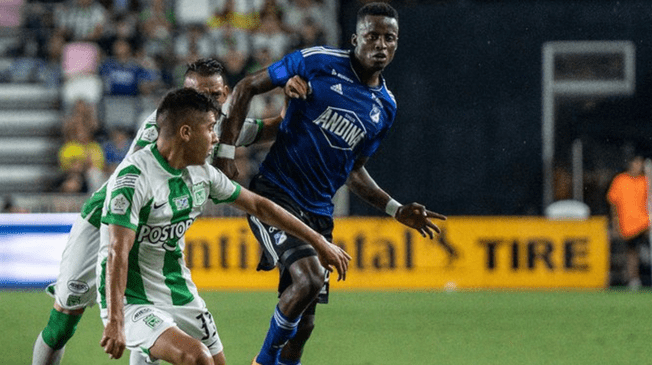 Millonarios venció por 1-0 a Atlético Nacional por partido amistoso