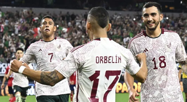 La selección mexicana está en semifinales de la Copa Oro 2023. Foto: AFP