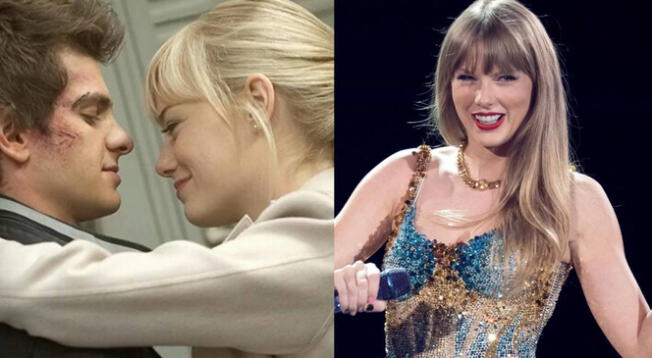 Taylor Swift y su tema que podría ser un 'guiño' a Emma Stone y Andrew Garfield