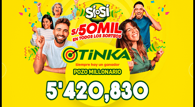 Resultados La Tinka HOY domingo 9 de julio: ¿Eres el próximo millonario?