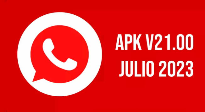 La última versión de WhatsApp Plus Red ya está disponible para Android.
