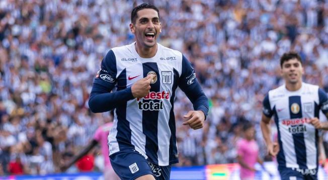 Pablo Sabbag registra 9 goles en la temporada (8 en Liga 1 y 1 en Copa Libertadores).