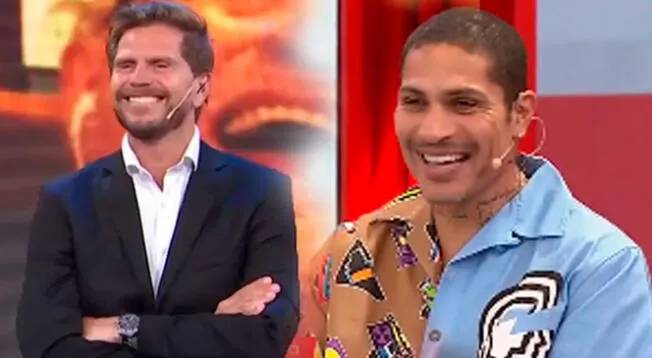 Paolo Guerrero habló en inglés y el 'Pollo' Vignolo con sus compañeros de ESPN se ríen