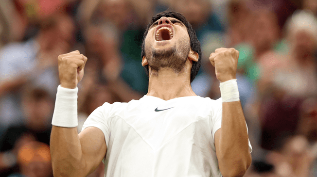Carlos Alcaraz está en cuartos de final de Wimbledon 2023