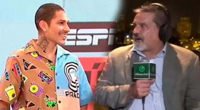 Gonzalo Nuñez crítico la camisa que Paolo Guerrero usó en entrevista