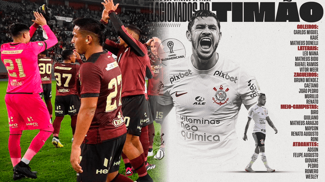 La diferencia entre la 'U' y los convocados de Corinthians sigue siendo alta.