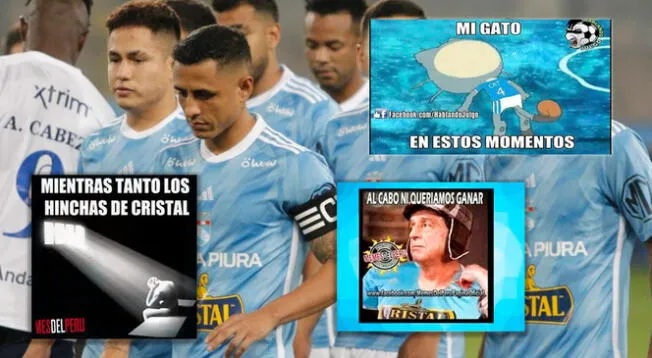 Los memes sobre la derrota de Sporting Cristal aparecieron en redes.