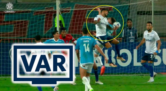 Audios del VAR revelaron que Sporting Cristal pudo tener un penal ante Emelec