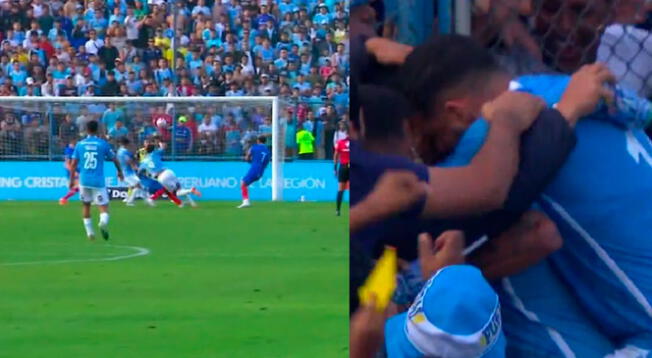 Brenner Marlos sorprendió tras anotar el 3-2 para Sporting Cristal.