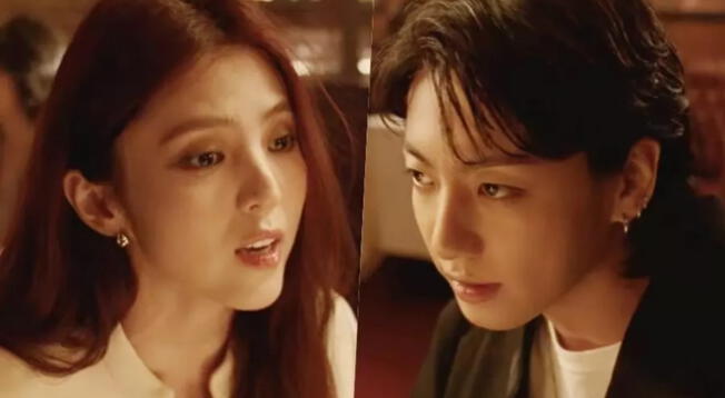 Han So-hee se convirtió en la co-protagonista del videoclip de JUngkook