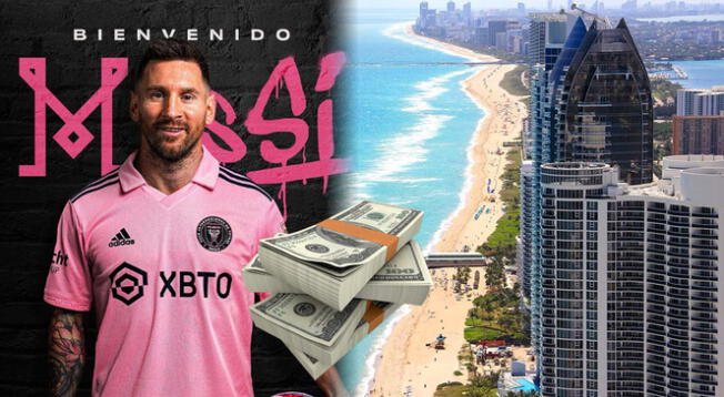 Lionel Messi se mudó a Miami con Antonela Roccuzo e hijos, y te mostramos cómo es su exclusivo ático.