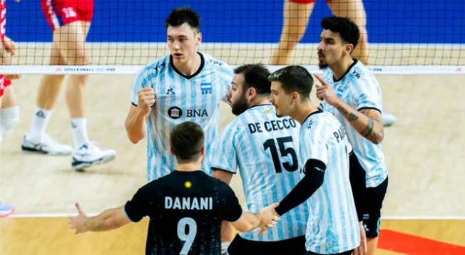 Argentina por el pase a la semifinal en la Liga de Naciones de Voley 2023 contra Italia